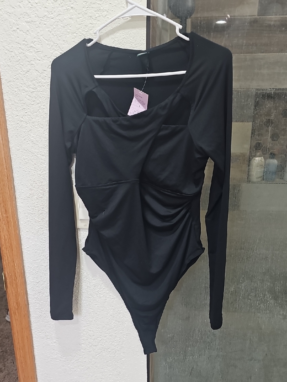 Black Long Sleeve Bodysuit